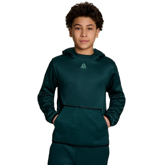 Reebok Boy's Athletic Cool Down Fleece Hoodie, Sizes 4-18