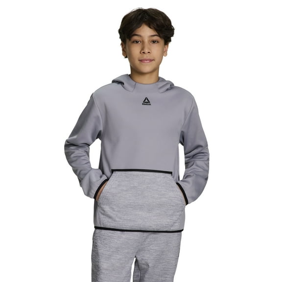 Reebok Boy's Athletic Cool Down Fleece Hoodie, Sizes 4-18