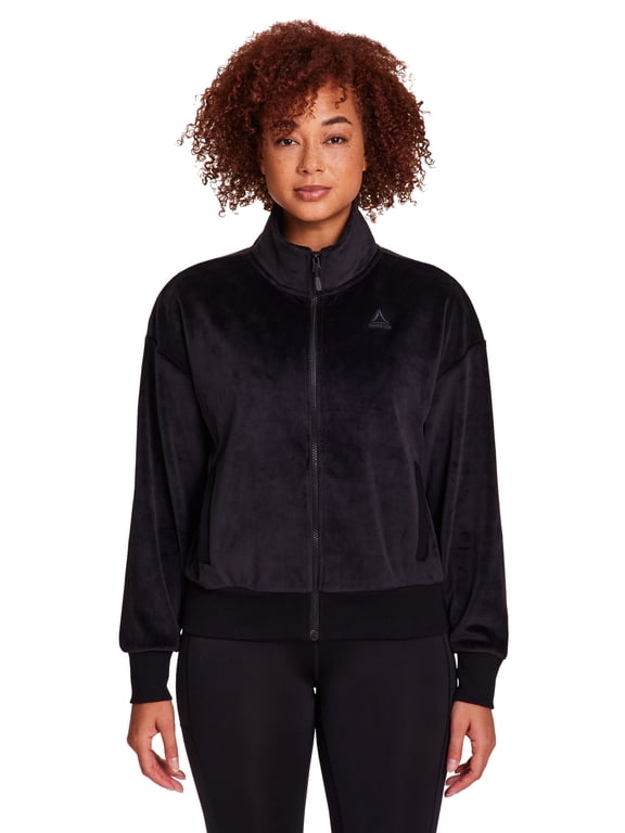 Women's and Women's Plus Cozy Zip Up Jacket, Sizes XS-4X