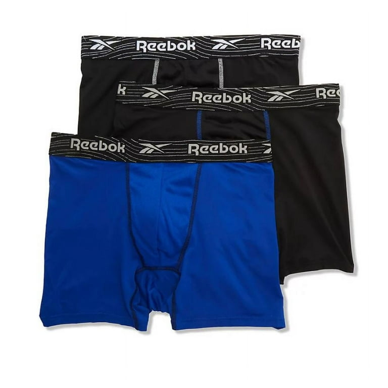 REEBOK MEN'S BIG & TALL X3 - 213 P23 BLUE STRIP 2XL - BOXER BRIEF UNDERWEAR