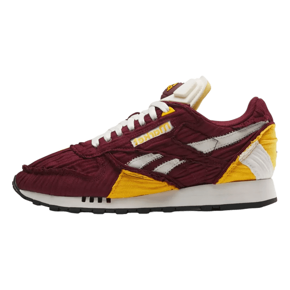 REEBOK MENS CLASSIC LEATHER PUMP "Maroon/Yellow" IF5895 IF5895 from Stadium Goods