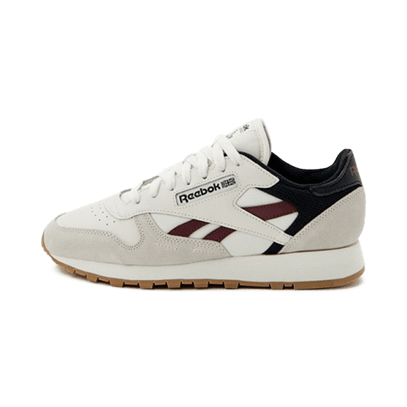 REEBOK MENS CLASSIC LEATHER "White / Maroon" ID1587 from Stadium Goods
