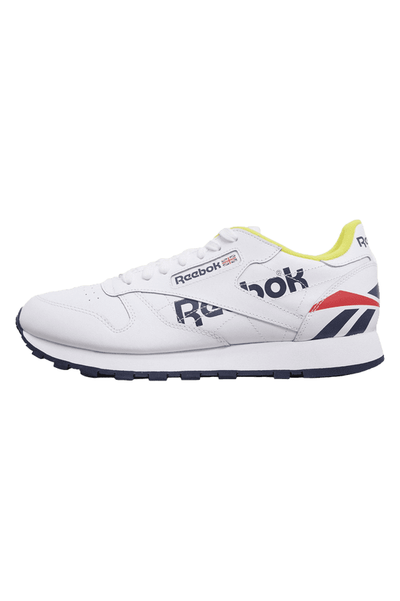 MENS Classic Leather ATI "WHITE/COLLEGIATE NAVY/PRIMAL RED" EG5275 EG5275 from Stadium Goods