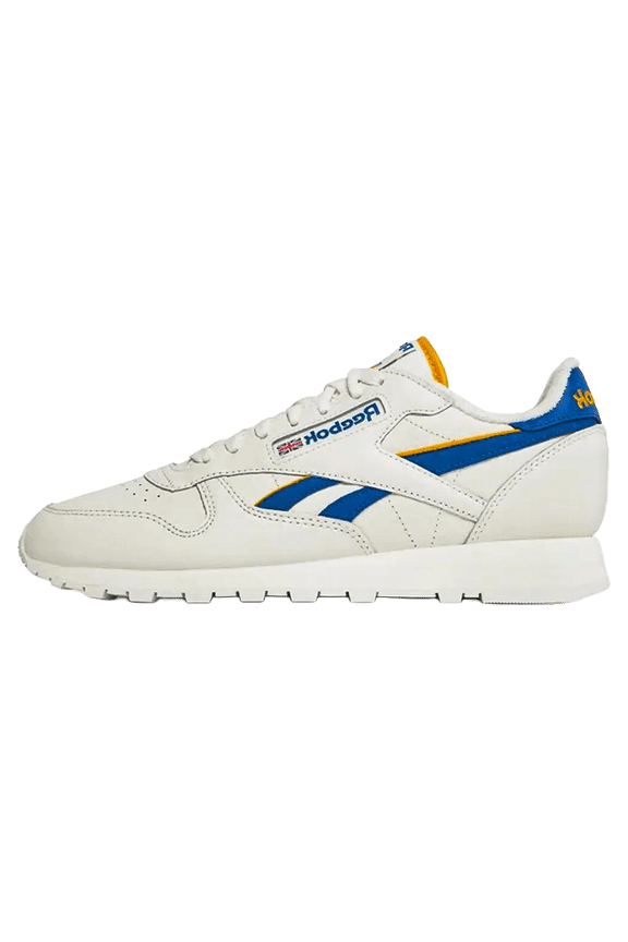 MENS Classic Leather "Chalk Vector Blue Gold" IF5517 IF5517 from Stadium Goods