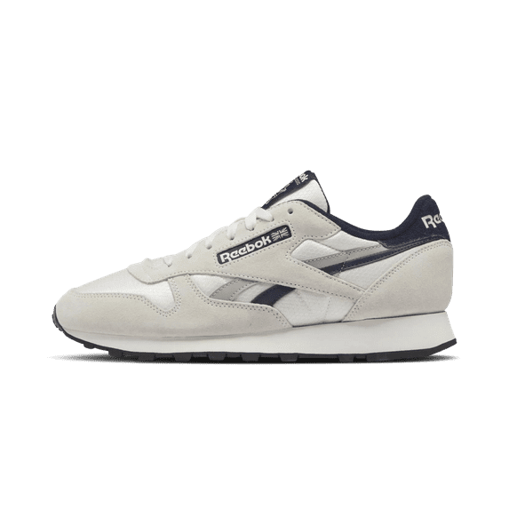 REEBOK MENS Classic Leather "Grey White Navy" GY7302 from Stadium Goods
