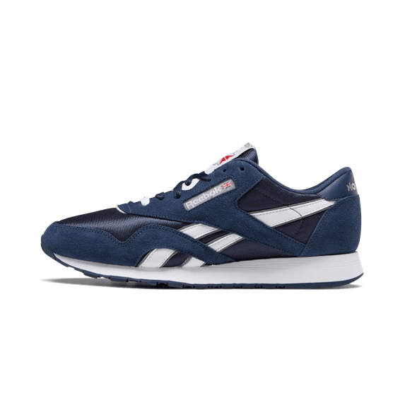REEBOK MENS Classic Nylon "Team Navy Platinum" FV1595 from Stadium Goods