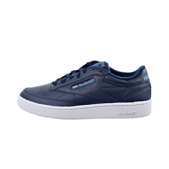 REEBOK MENS Club C 85 MU Vintage "Collegiate Navy/White/Mineral Mist" DV3896 from Stadium Goods