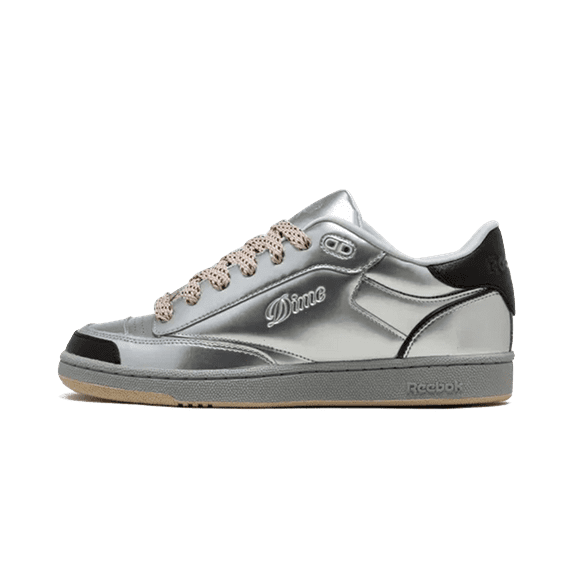REEBOK MENS Club C Bulc "Dime - Metallic Silver" 100069825 from Stadium Goods