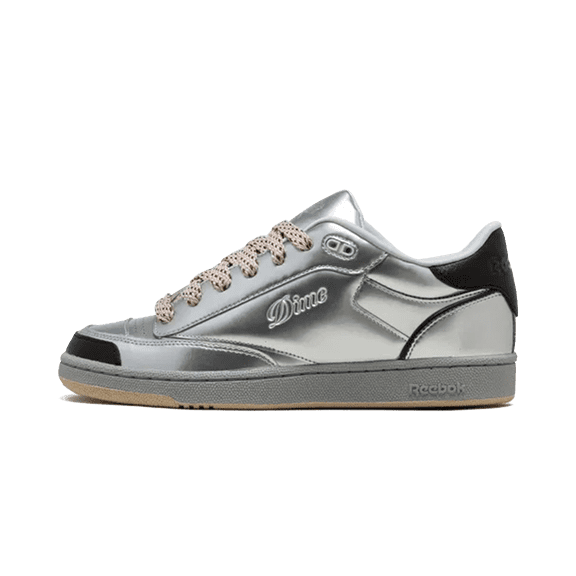 REEBOK MENS Club C Bulc "Dime - Metallic Silver" 100069825 from Stadium Goods
