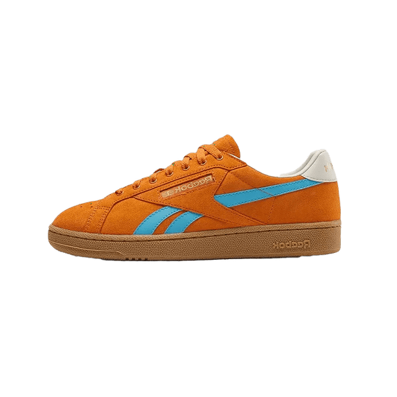 REEBOK MENS Club C Grounds Uk "Orange/Light Blue" IF5865 IF5865 from Stadium Goods