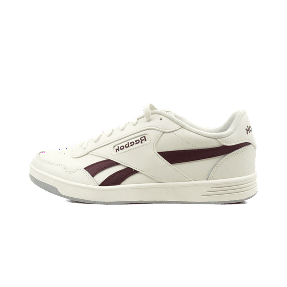 REEBOK MENS Court Advance 4E Wide "Chalk Classic Maroon" ID3242 from Stadium Goods