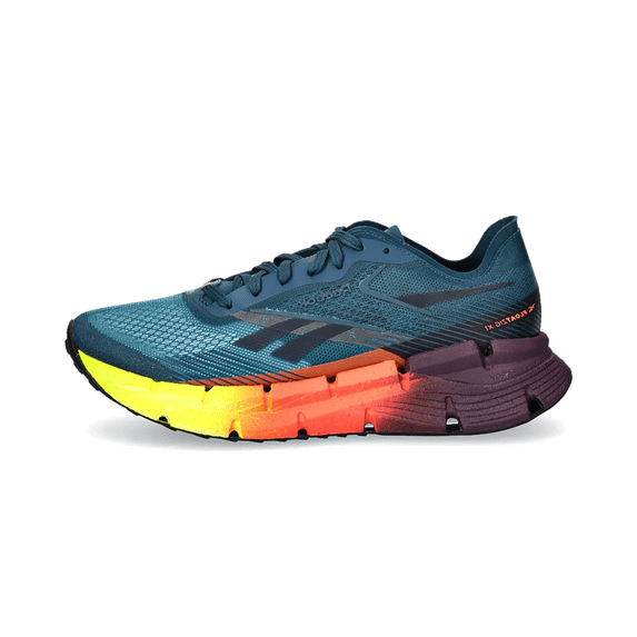 REEBOK MENS FloatZig X1 "Escape Blue / Lime / Coral" 100204920 100204920 from Stadium Goods