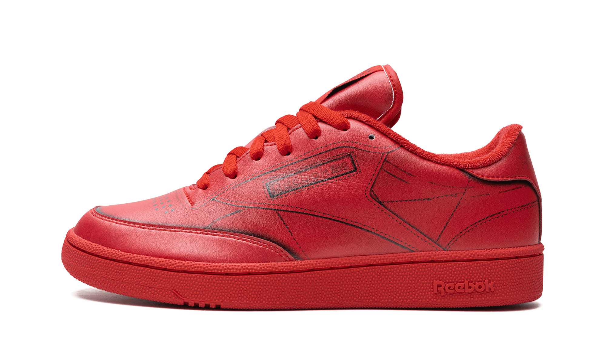 Marg Reebok S REEBOK MENS Maison Margiela x Club C