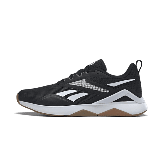 REEBOK MENS Nanoflex TR 2.0 "Black Pure Grey White" HP6112 from Stadium Goods