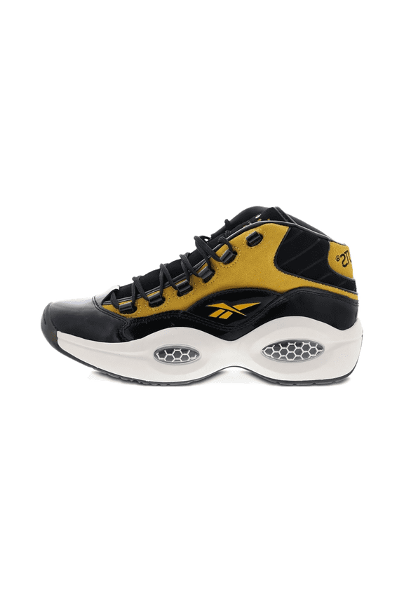 MENS Question Mid "BAIT x Peanuts - Black Boldly Yellow" GW1405 GW1405 from Stadium Goods