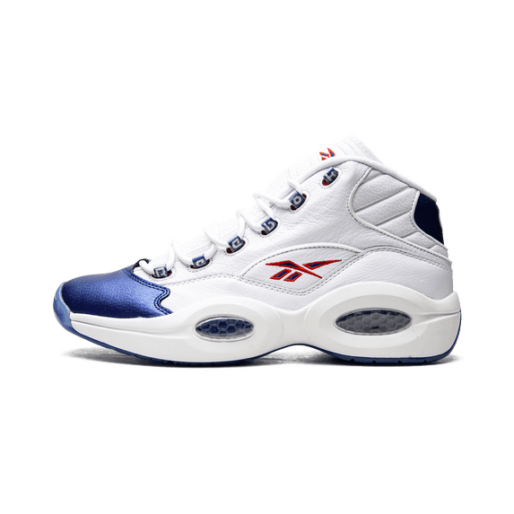 REEBOK MENS Question Mid "Blue Toe 2022" GX0227 from Stadium Goods