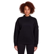 Reebok Women's & Women's Plus Transition Mock Neck Sweatshirt, Sizes XS-4X