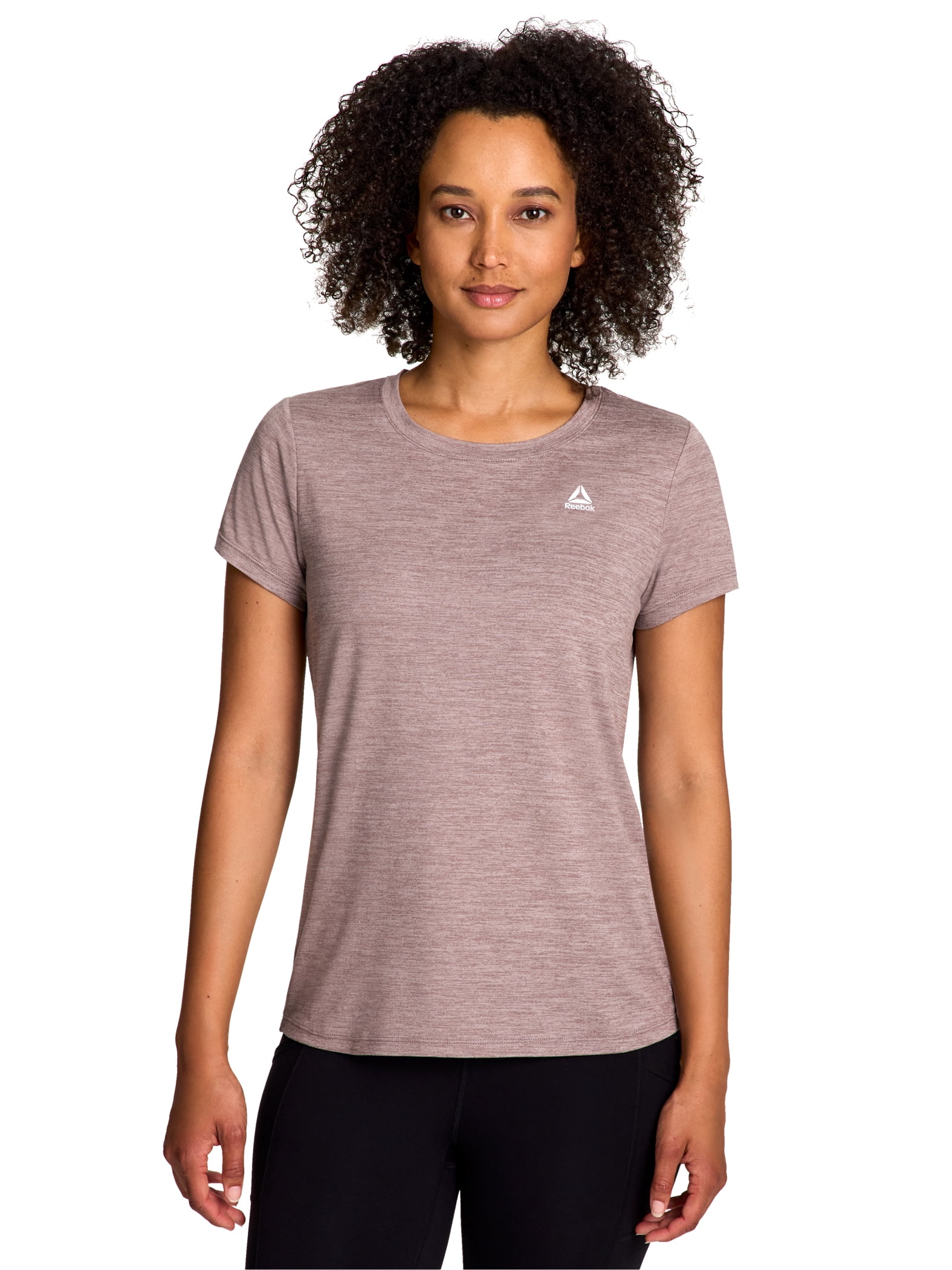 Reebok Women's and Women's Plus Legacy Core Knit Performance T-Shirt, Sizes XS-4X