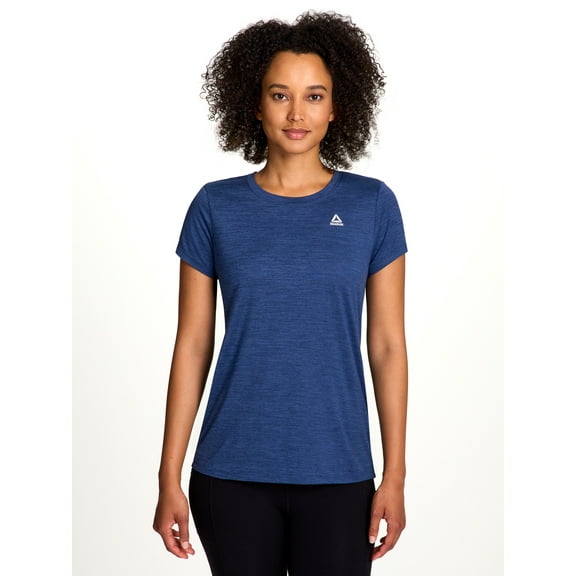 Reebok Women's and Women's Plus Legacy Core Knit Performance T-Shirt, Sizes XS-4X