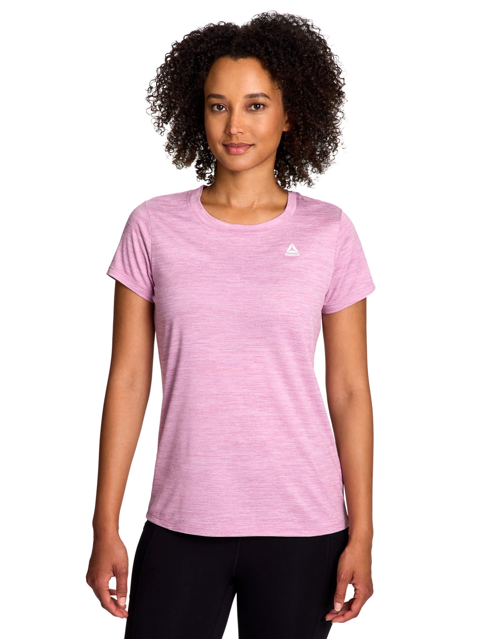 Reebok Women's and Women's Plus Legacy Core Knit Performance T-Shirt, Sizes XS-4X