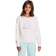 Reebok Girl’s Athletic Luxe Plush Crewneck Sweatshirt, Sizes 4–18