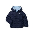 thumbnail image 1 of Reebok Boys Reversible Quilted Puffer Hooded Jacket, Sizes S-2XL, 1 of 3