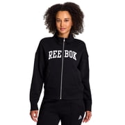 Reebok Women's Squad Zip Up Mock Neck Sweatshirt, Sizes XS-XXXL