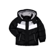 Boys Hooded Stretch Jacket, Sizes S(6/7) - XXL(18)