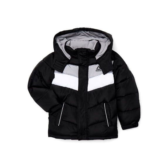 Reebok Boys Hooded Stretch Jacket, Sizes S(6/7) - XXL(18)