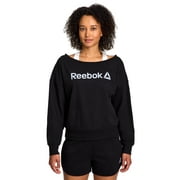 Reebok Women's Studio Off the Shoulder Sweatshirt, Sizes XS-XXXL