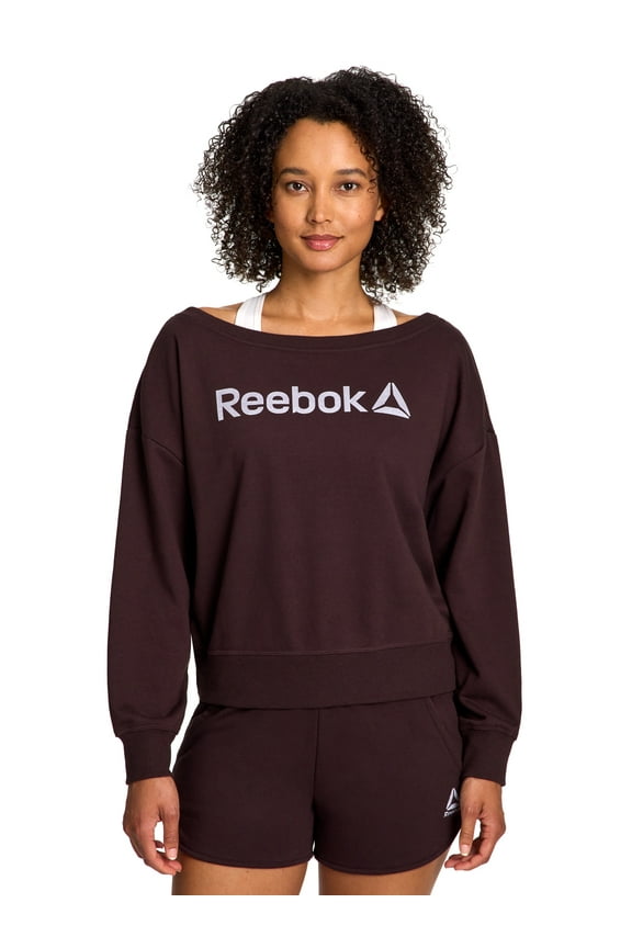 Women's Studio Off the Shoulder Sweatshirt, Sizes XS-XXXL