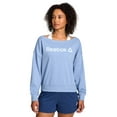 thumbnail image 1 of Reebok Women's Studio Off the Shoulder Sweatshirt, Sizes XS-XXXL, 1 of 5