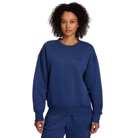 Reebok Women's and Women's Plus Weekender Oversized Crewneck, Sizes XS-4X