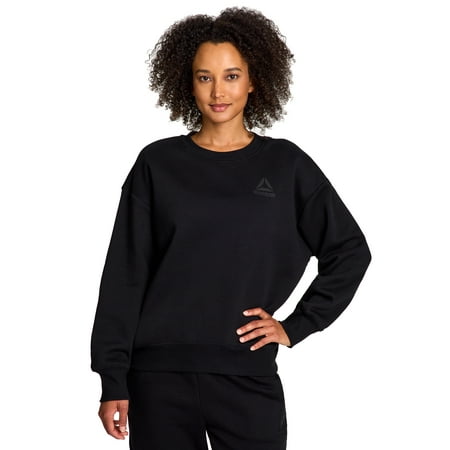 Reebok Women's and Women's Plus Weekender Oversized Crewneck, Sizes XS-4X