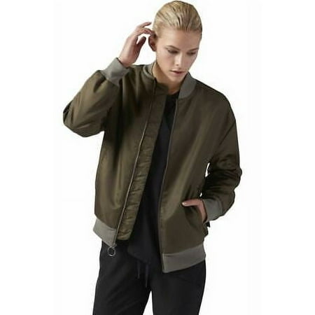 REEBOK TRAINING SUPPLY WOMEN'S BOMBER JACKET SIZE SMALL