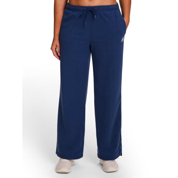 Reebok Women's and Women's Plus Reflection Cozy Wide Leg Pant, Sizes XS-4X