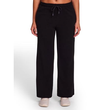 Reebok Women's and Women's Plus Reflection Cozy Wide Leg Pant, Sizes XS-4X