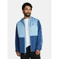 thumbnail image 1 of Reebok Men and Big Men's Jersey Lined Windbreaker Jacket with Hood, Lightweight, Sizes S-3XL, 1 of 6