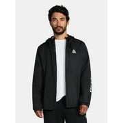 REEBOK Men and Big Men's Jersey Lined Windbreaker Jacket with Hood, Lightweight, Sizes S-3XL