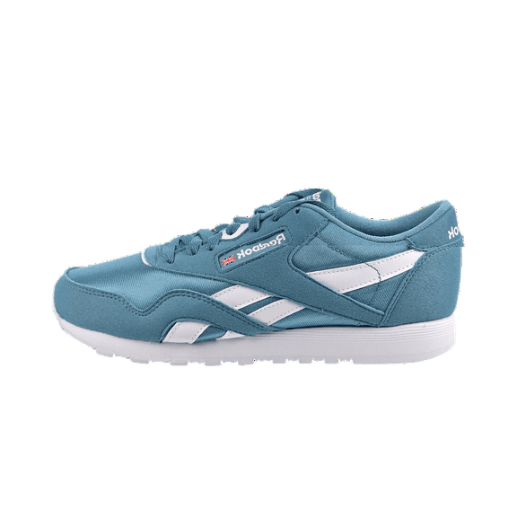 REEBOK WOMENS Classic Leather Nylon Color WMNS "Mineral Mist/White" DV7701 from Stadium Goods