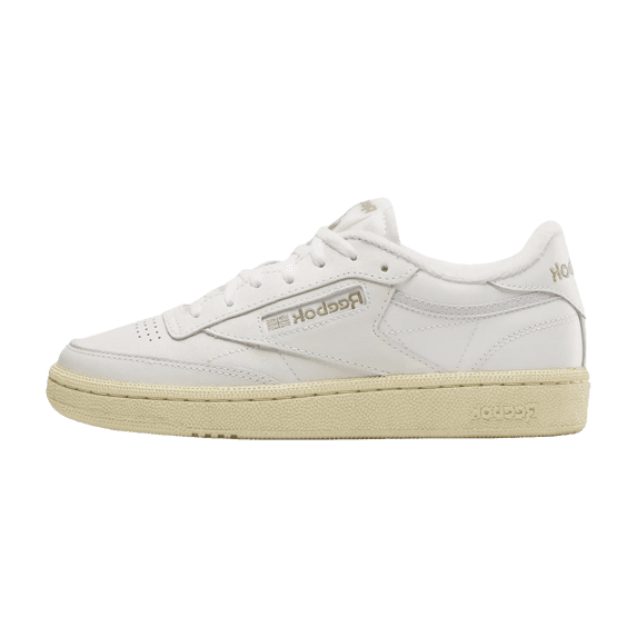 REEBOK WOMENS Club C 85 Womens "White/Yellow" 100201125 100201125 from Stadium Goods