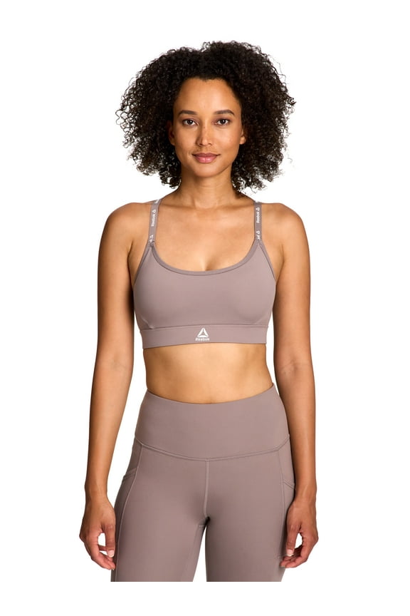 Women's and Women's Plus Low Impact Favorite Bra with Removable Cups, Sizes XS-4X