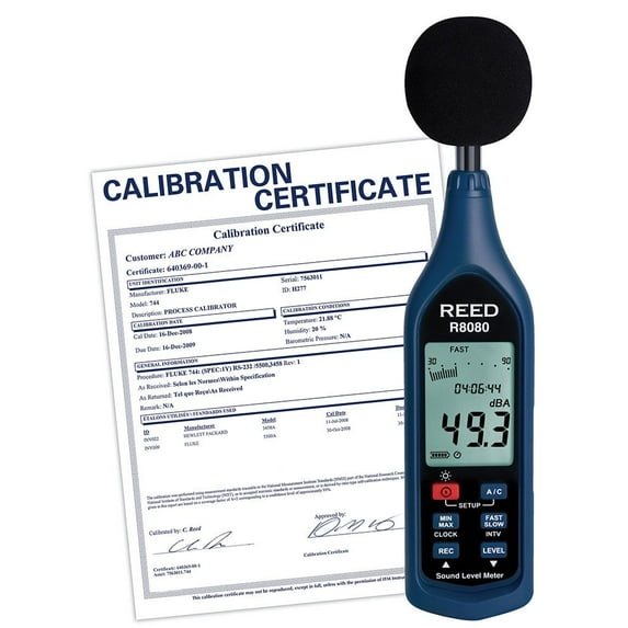REED Instruments R8080 Sound Level Meter/Data Logger,