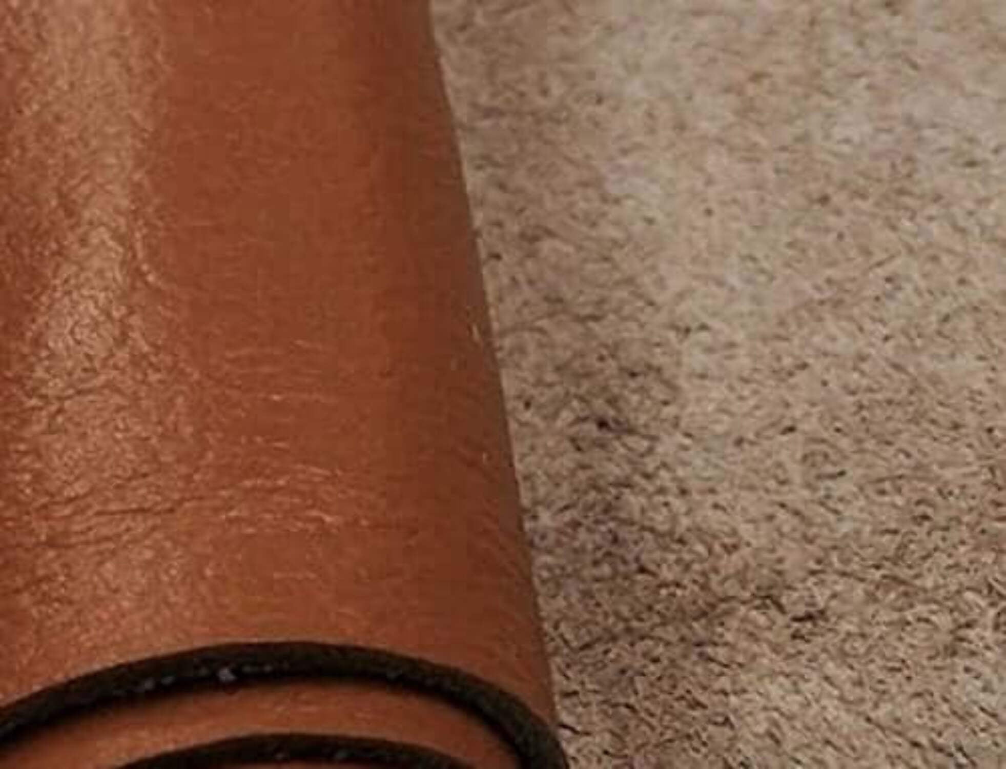 REED© LEATHER HIDES - COW SKINS VARIOUS  SIZES (20 Square Foot, BROWN)