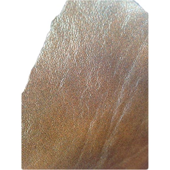 REED LEATHER QUALITY HIDES - COW SKINS VARIOUS COLORS (8 inches X 11 Inches, ANTIQUE BROWN)
