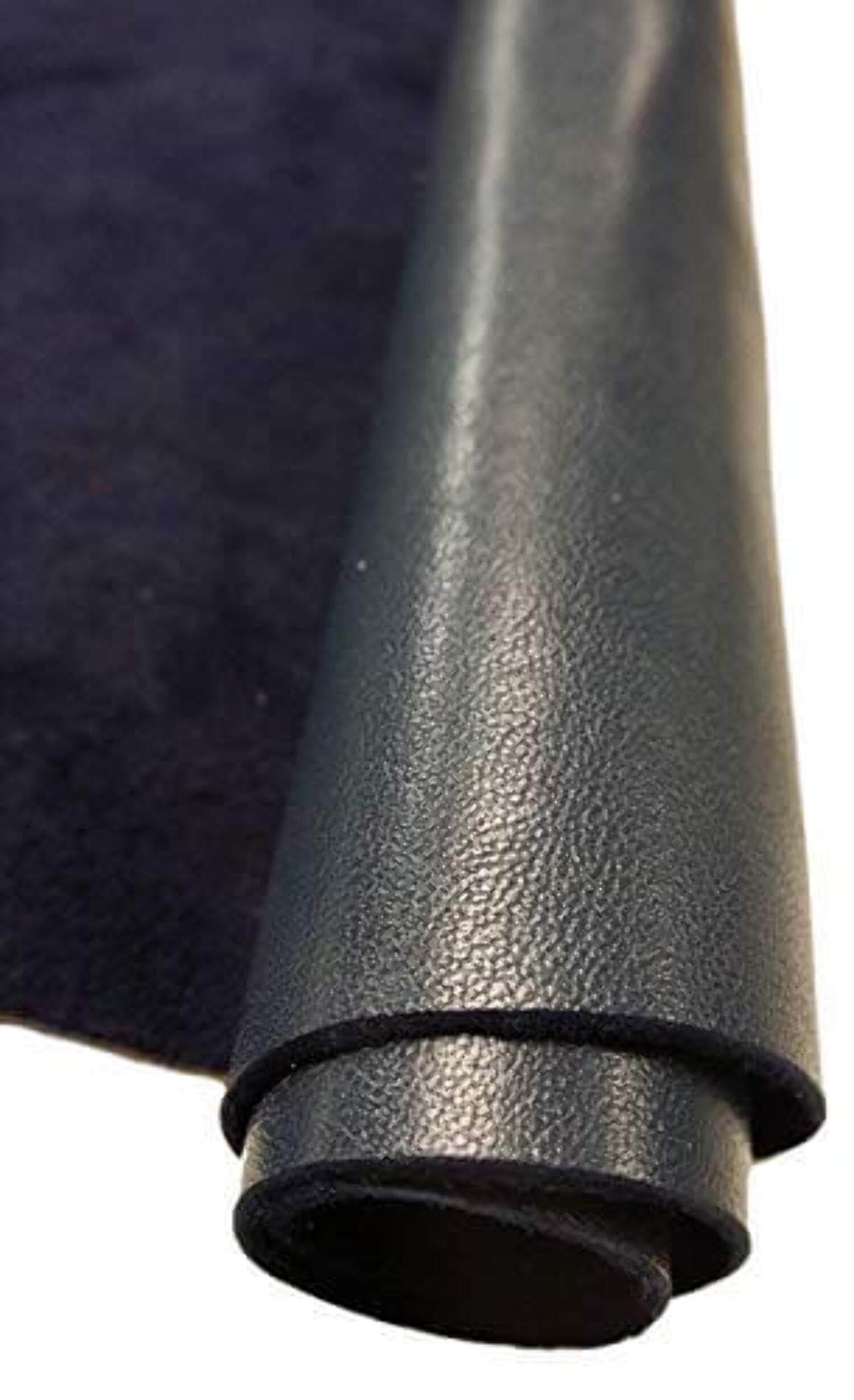REED LEATHERS HIDES FOR LEATHER CRAFTS  - COW SKINS VARIOUS COLORS  (8 inches X 11 Inches, BLACK)