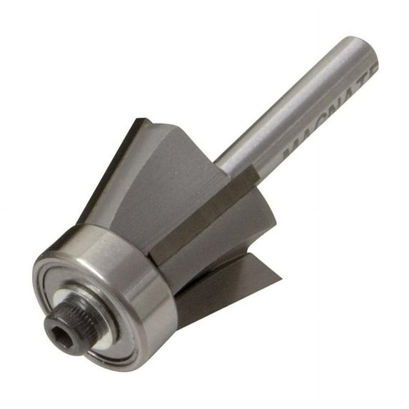 Reed Mfg Rbit1 Carbide Router Bit With 1/4 Inch Shaft 15 Degree Bevel