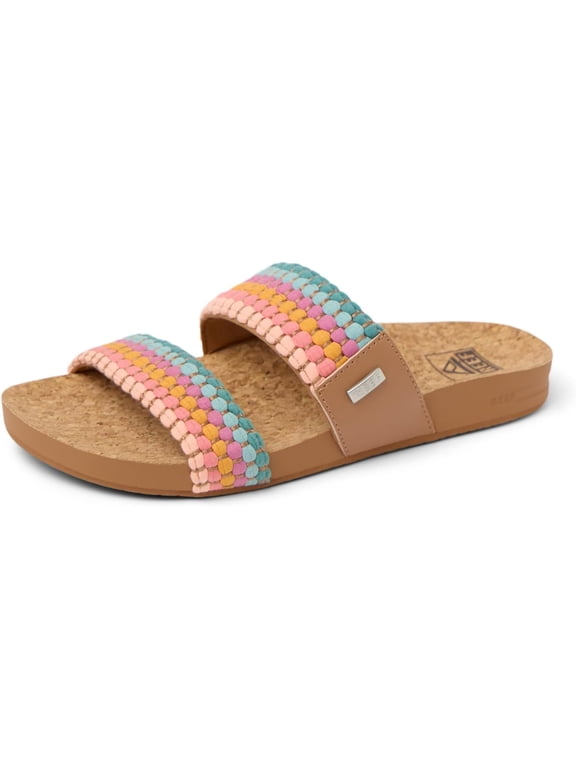 Cushion Vista Womens Sandal Sherbet Multi SIZE 7