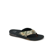REEF Mens Fanning Flip Flop Sandals Tree Camo - CJ9929