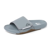REEF Mens Phantom Slab Sandals Grey/White - CJ8557